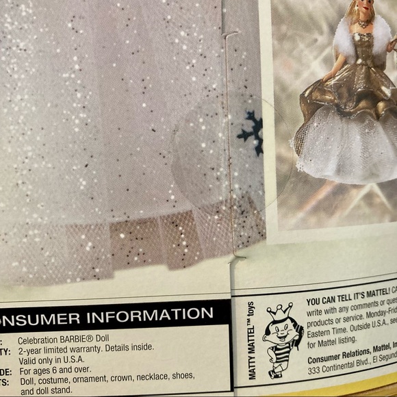 Celebration 2000 Barbie | In Box - Picture 5 of 5